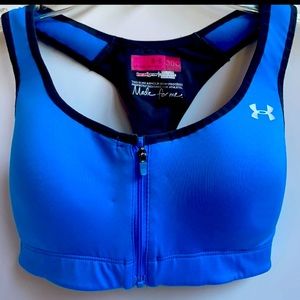Under Armour made for me zip front sports bra 30C
